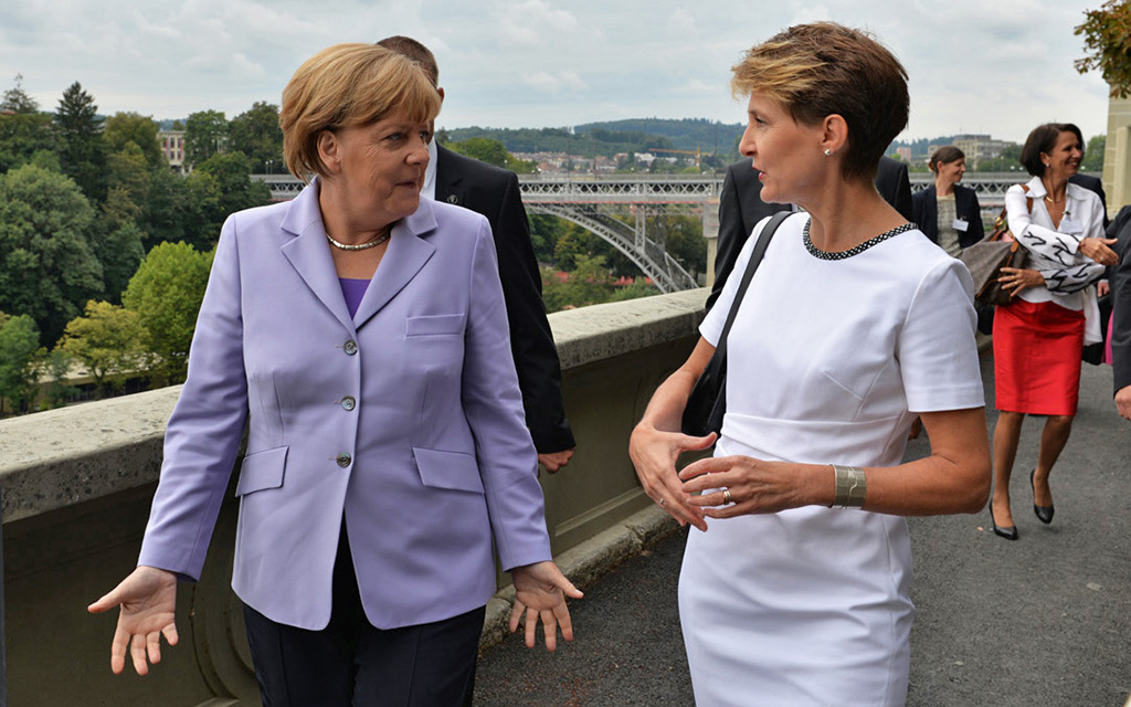 Visite officielle de la chancelière Angela Merkel