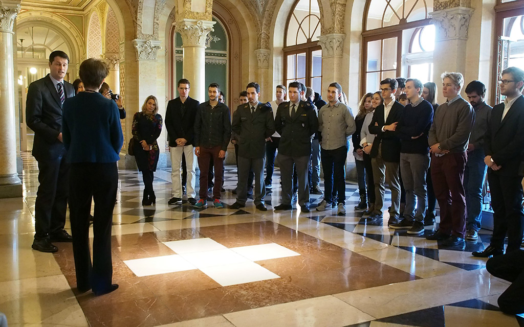 SEG: Giovani ricercatori ricevuti a Palazzo federale, 27.11.2015
