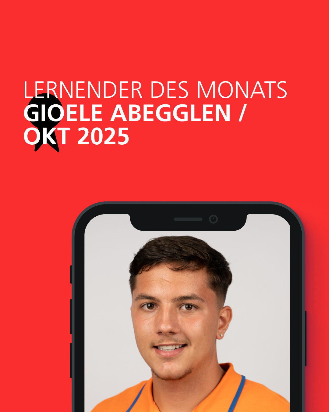 Lernender des Monats Oktober: Gioele Abegglen