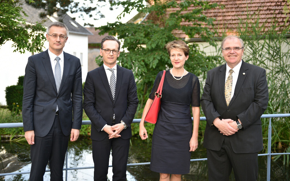 Félix Braz, Heiko Maas, Simonetta Sommaruga, Wolfgang Brandstetter (Foto: BMJV)