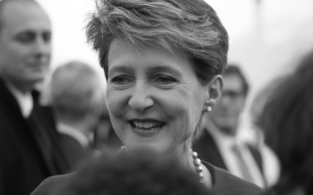 La presidente della Confederazione Simonetta Sommaruga (Foto: A. Wasser)