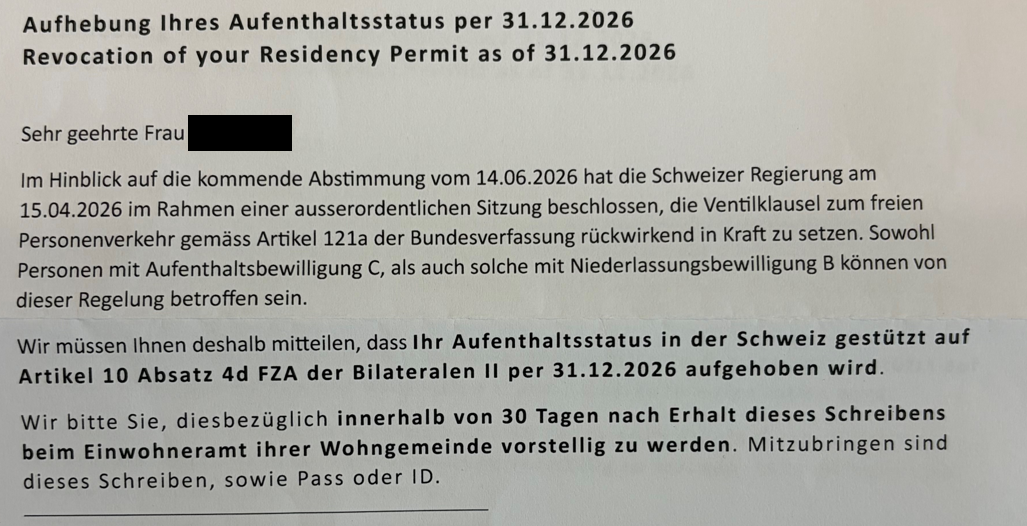 Screenshot Betrugsschreiben Mai 2026