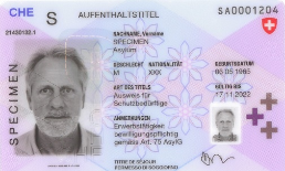AA19 Ausweis S (für Schutzbedürftige)