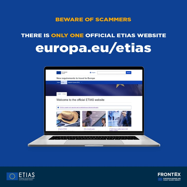 ETIAS: beware of scammers!